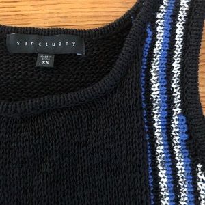 Sanctuary sweater tank